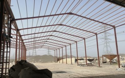 مقاول بناء هناجر ومستودعات جدة