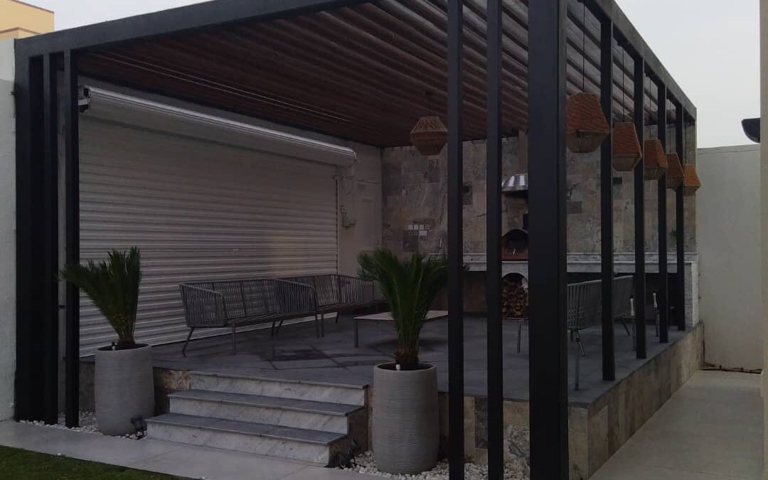 هناجر مستودعات مظلات برجولات سواتر