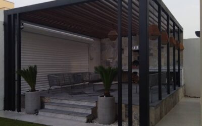 هناجر مستودعات مظلات برجولات سواتر