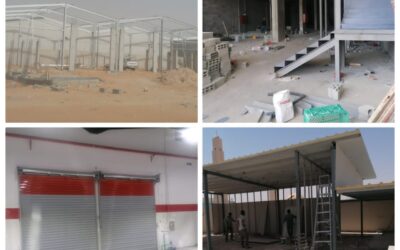 مظلات سواترهناجر مستودعات