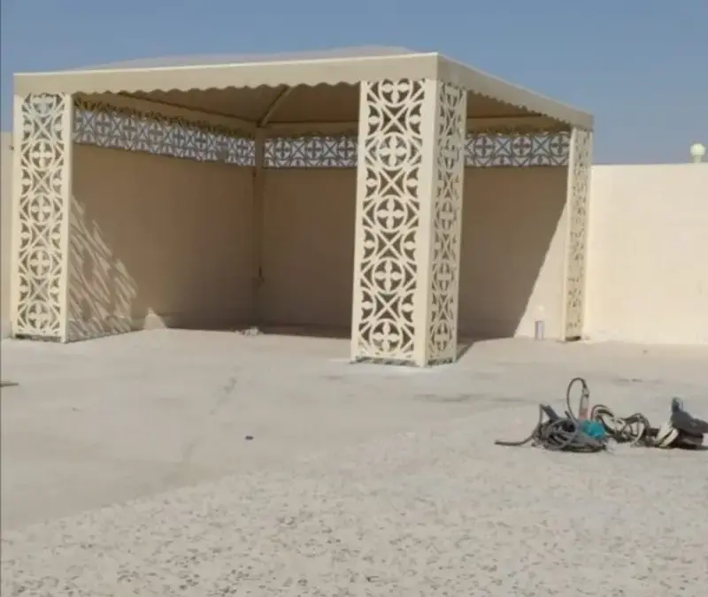 تركيب مظلات جلسات خشبيه بجدة