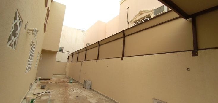 تركيب سواتر قماش