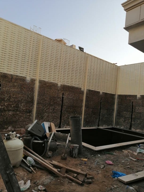 تركيب سواتر حديد